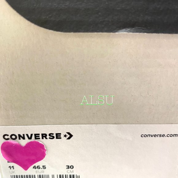 💖MEGA SALE💖Converse STAR SERIES Run Low Top Canvas Pink Sneakers Men's 166521C - Picture 9 of 9